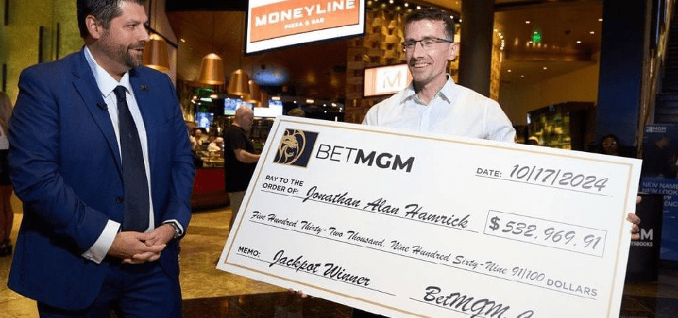 Grad Student Turns 40 Cents into $500K via Online BetMGM Game