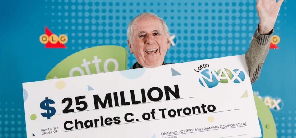 Order of Canada Recipient Wins $25 Million Lotto Max Jackpot